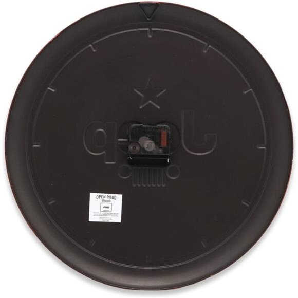 Official JEEP 4WD Genuine Part Round Embossed Metal Hanging Wall Clock Collector - Picture 5 of 8